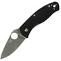 Spyderco Persistence C136GP Plain Edge Knife, Black