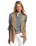 Anne Klein Women's Open Front Swoop Vest