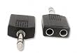 Your Cable Store 1/4 (6.3mm) Stereo Headphone Splitter 1M/2F Free Shipping