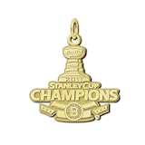NHL Boston Bruins 2011 Stanley Cup Champions Charm in 10K Gold