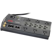 APC 11 Outlet 3400J Surge Protector