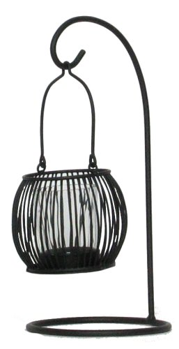 Metal lantern with inserted of two