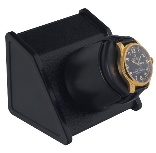 Sparta 1 Watch Winder in Black Leatherette by Orbita Sparta 1 Watch Winder in Black Leatherette by Orbita