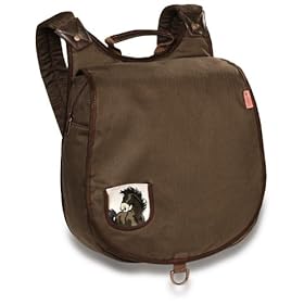 NICI 32687 Cavallo- Zaino in cotone, colore: Marrone NICI 32687 Cavallo- Zaino in cotone, colore: Marrone