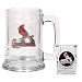ST LOUIS CARDINALS BEER MUG AND SHOT GLASS BOILERMAKER SET