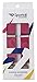 Sportoli® Kids Baby Adjustable Elastic Solid, Striped, and Polka Dot Suspenders - Navy (26 Inch)