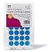Charles Leonard Inc. Labels with Color Coding Dots, 0.75 Inch Diameter, Blue, 1000 per Box (45115)