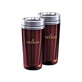 Gevalia Stainless Steel Travel Mug and Select Varietals Coffee Set Ground Regular 350 Pound Box