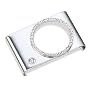 Gilty Couture - Silver Plated Jewelry Bezel For iPod Shuffle - Pink Stones