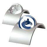 Vancouver Canucks NHL Spinning Desk Clock