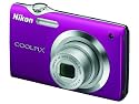 Nikon S3000 Digital Camera - Magenta (12MP, 4x wide Optical Zoom) 2.7 inch LCD