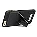 Akiko iPhone 6 6s Plus Case, Stand Case [Origami Series] Ultimate Protection Scratch Proof Soft Interior Leather HardCase with [Foldable 2-Way Stand Feature] for iPhone 6 6s Plus, Black