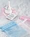 Small Sheer Rectangular Organza Bags - Pink - 10 per package