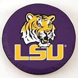 LSU Tigers Purple Tire Cover, Small