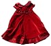 Good Lad Toddler Girl Red Velvet Dress with Matching Doll Dress