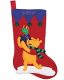 Janlynn Disney Christmas Felt Applique Stocking Kit POOH