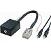 Line IN AUX - Audi / Seat / Skoda / VW - Quadlock MOST 12Pin | RCA / chinch / 3.5mm Klinke