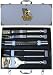 NCAA Georgia Tech Yellow Jackets 8pc. BBQ Set w/Case
