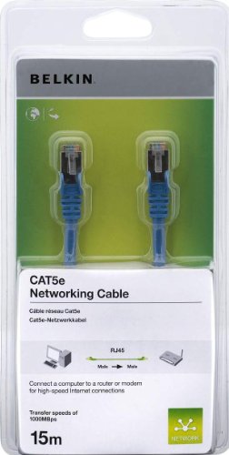 Belkin CAT5e SNG/SHD Patch-Kabel 15m blau Preisvergleich