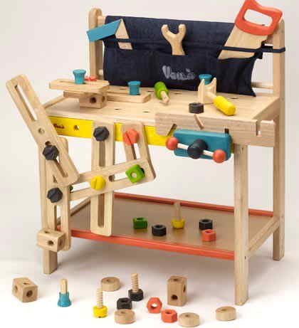 Childrens Toyshop  Toys : Wooden work bench
