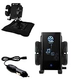Samsung YP-P2QB Auto Bean Bag Dash Holder with Car Charger - Uses Gomadic TipExchange