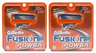 Gillette Fusion Power Razor Refill Cartridges, 16 Cartridges