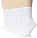 Fruit Of The Loom Women's 10 Pack Cushioned Crew Socks