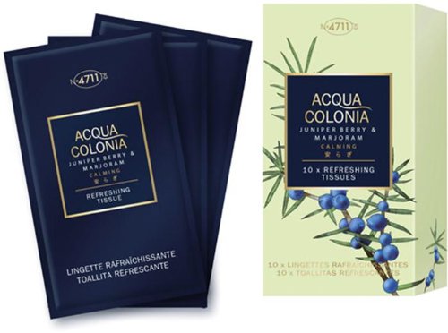 K&ouml;lnisch Wasser 4711 Damend&uuml;fte Acqua Colonia Refreshing Tissues Rhubarb 10 Stk. Preisvergleich