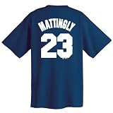 Don Mattingly New York Yankees Cooperstown Name and Number T-Shirt