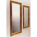 HOCHWERTIGER WANDSPIEGEL GOLD 120x60cm BAROCK SPIEGEL
