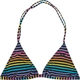 ROXY Surfer Womens Reversible Swimsuit Top - Black/Multi