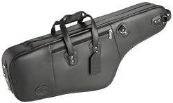 Reunion Blues Tenor Saxophone Bag, Black Leather