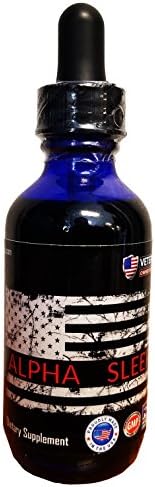 Alpha Sleep: Special Natural Melatonin Mix to Reach REM rest faster and fight aging, depression, loss of energy, and loss of muscle mass.