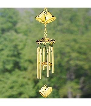 Wedding Gifts - Personalized Anniversary Wind Chimes