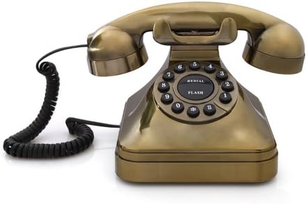 ECOOPRO® Corded DP01 Classic Desk Phone (Gold)