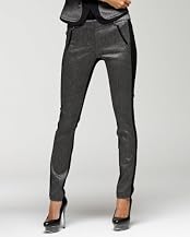 Skinny Contrast Knit Pant