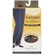 Futuro Beyond Support Ultra Sheer Knee High, Reinforced Toe/Heel, Large/ Beige / Mild 8-15 mm/Hg Compression, One Pair