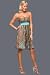 Animal Print Tube Dresses