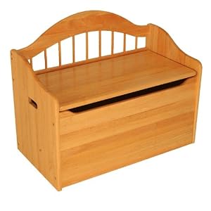 Click here to buy Limited Edition Kid's Toy Box Toy Chest in Honey....
