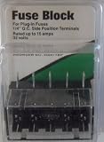 Littelfuse 350417BP ATO Fuse Block with 1/4' Quick Connect Terminal