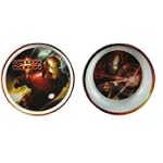 Iron Man Rimmed Plastic Plate & Bowl Set