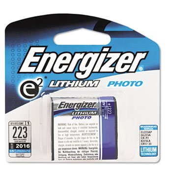 Energizer EL223APBP 6-Volt Lithium Photo BatteryB00004TDSA : image