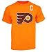 NHL Men's Philadelphia Flyers Bobby Clarke Alumni Name & Number S/S Tee (Orange, Medium)