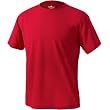 Men's Solid Wicking Tee-Shirt Red Men's Solid Wicking Tee-Shirt Red