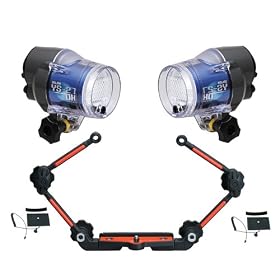 Sea & Sea YS-27DX Dual Strobe Kit with Double Sea Arms and Two Fiber Optic Cables