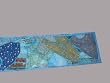 Table Runner Turquoise Beaded Home Decorating Wall Hanging Tapestry Throw