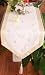 Special Christmas gold star table runner , 15x72\