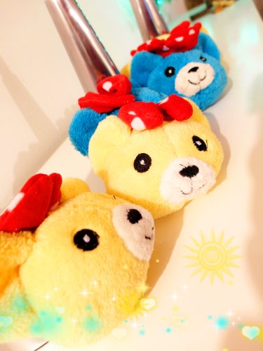 See Cute Bowknot Squeaker Dog Toy