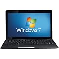 Asus Eee PC 1215N 12.1 inch Netbook (Intel Atom D525 1.8GHz + ION2, 2GB RAM, 250GB HDD, WLAN, BT 3.0, Webcam, Up to 7hrs battery life, Windows 7 Home Premium) - Black