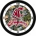 Washington State Cougars 12" Camo Wall Clock